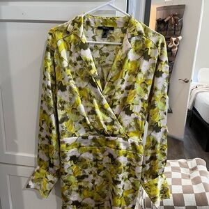 Floral Wrap Dress